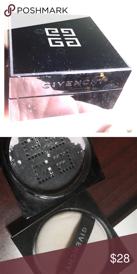 givenchy matte loose powder|givenchy translucent clear powder.